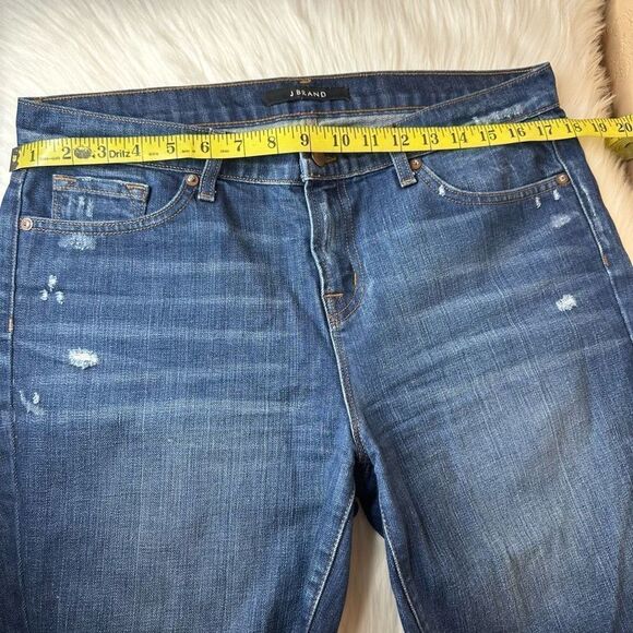 J Brand Cut Off Bermuda Jean Shorts Size 28 - Picture 9 of 10